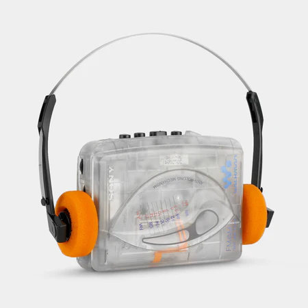 Sony WM-FX193FP Clear AM/FM Portable Cassette Player
